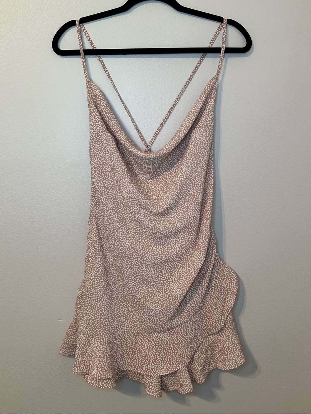 She and Sky Ditsy Pink Romper